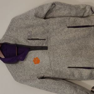 Reversible Clemson windbreaker jacket